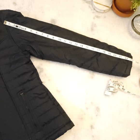 Kenneth Cole Reaction Womens Small Black Puffer Coat - Picture 11 of 15